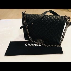 SOLD CHANEL Le Boy Large